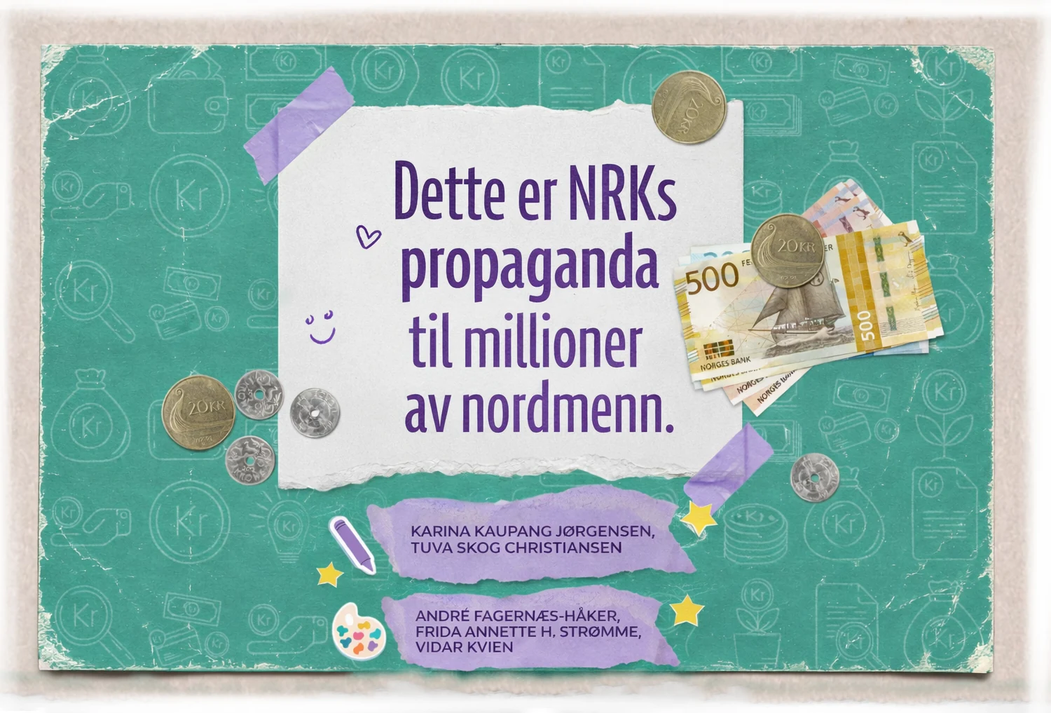 Illustrasjon til artikkelen «NRK med villedende ideologisk statspropaganda»